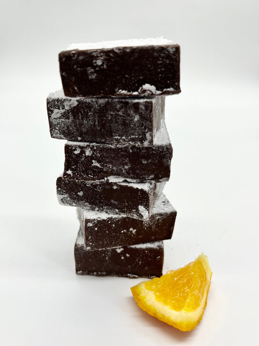 Dark Chocolate Orange Meltaways - Handmade Artisan Chocolate