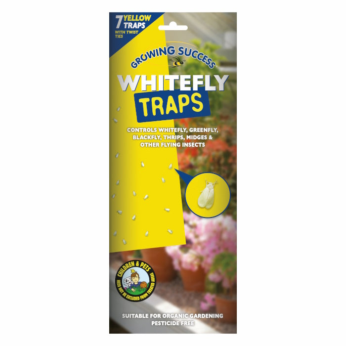 Gro Sure Whitefly Sticky Traps 7 Pack