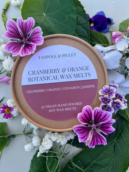 Cranberry & Orange Botanical Wax Melts