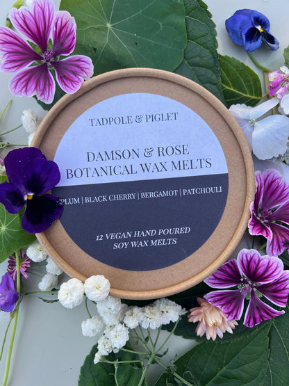 Damson & Rose Botanical Wax Melts