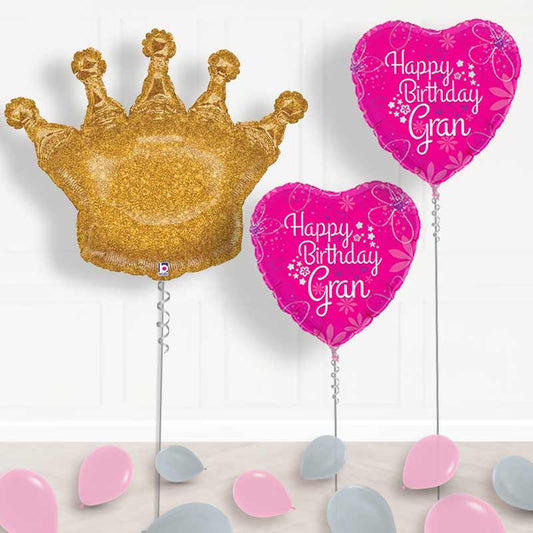 Happy Birthday Grandma Balloon Package