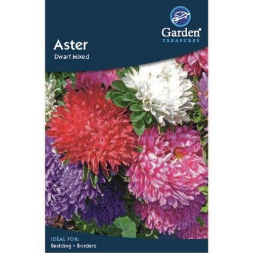 Aster Dwarf Mixed Seeds