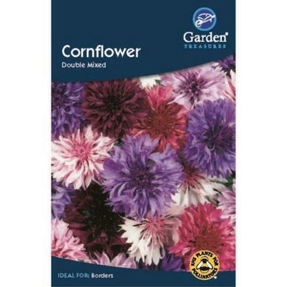 Cornflower Seeds: Double Mixed