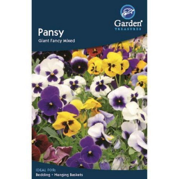 Pansy Giant Fancy Mixed Seeds