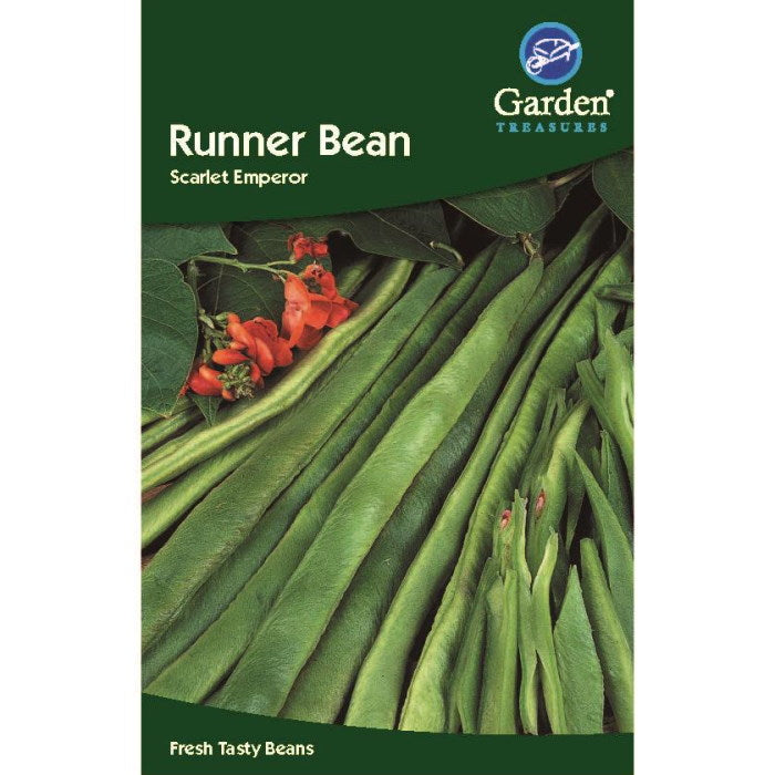 Runner Bean Scarlet Emperor Seeds