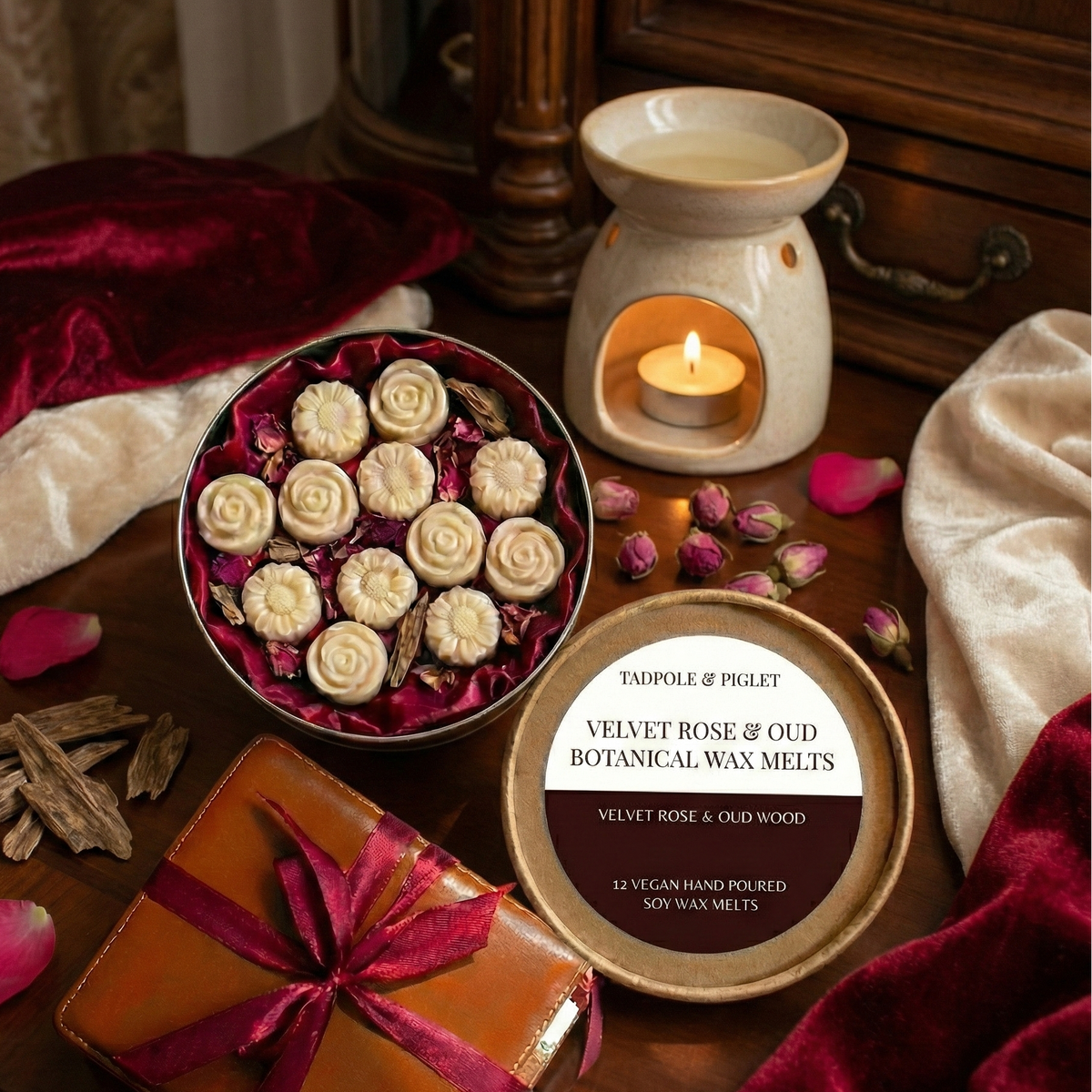 Velvet Rose & Oud Botanical Wax Melts