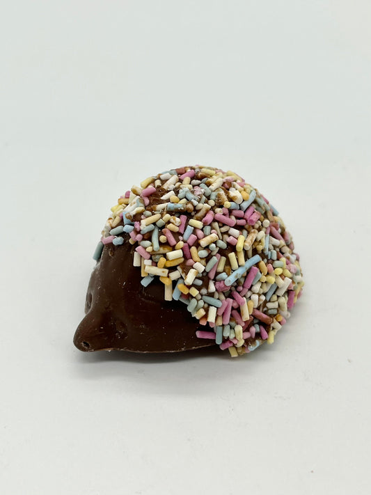 Milk Chocolate Hedgehog - Handmade Decorated Chocolate Gift