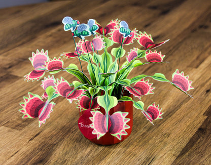 The Venus Fly Trap Artificial Botanical Craft Kit by Plantlike