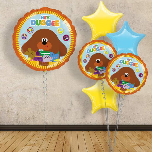 Hey Duggee Orange Balloon in a Box - 1 Balloon | Small Indoor Plants