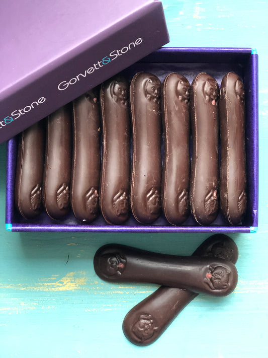 Langues de Chats Chocolates - Handmade Cat Tongue Chocolates