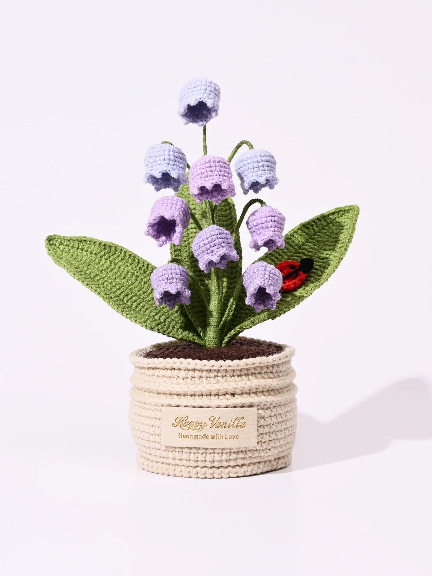 Lily of the Valley Crochet Table Charm Flower Gift