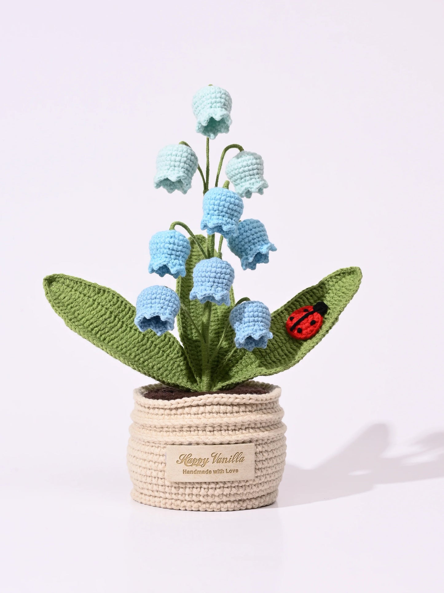 Lily of the Valley Crochet Table Charm Flower Gift