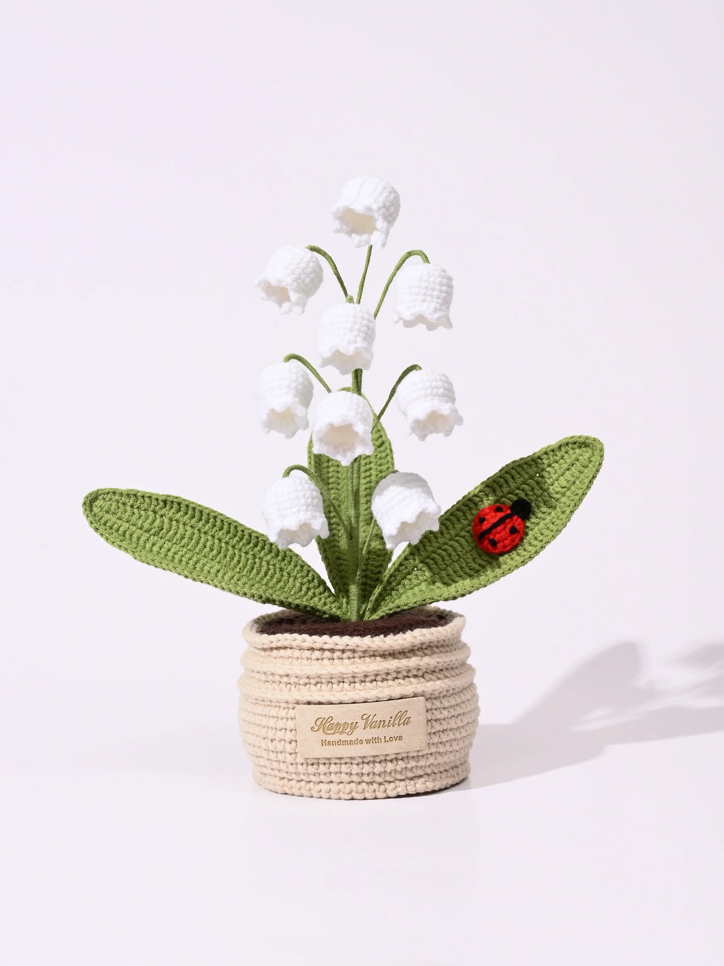Lily of the Valley Crochet Table Charm Flower Gift