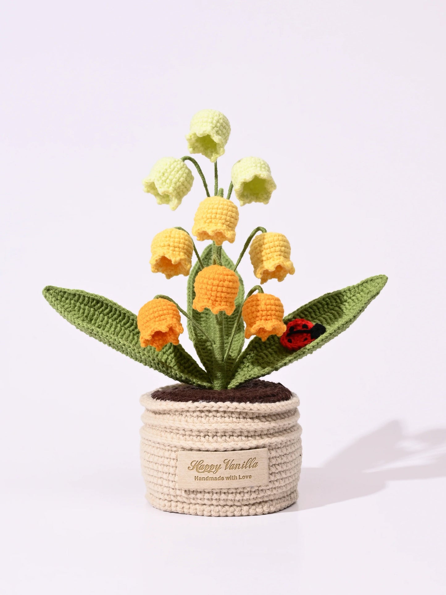 Lily of the Valley Crochet Table Charm Flower Gift