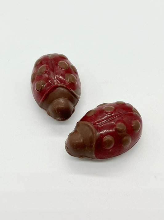 Chocolate Ladybirds - Handmade Solid Milk Chocolate