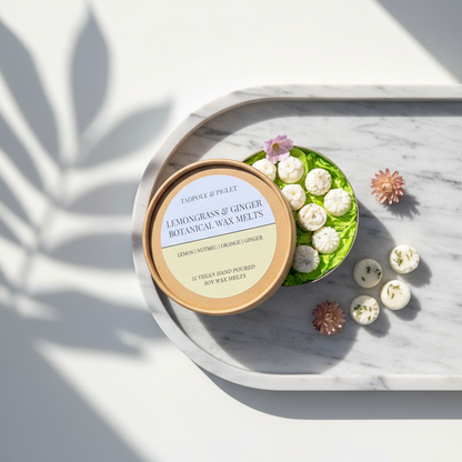 Lemongrass & Ginger Botanical Wax Melts