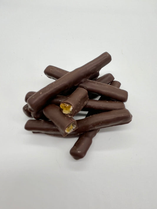 Dark Chocolate Orangettes - Candied Orange Peel