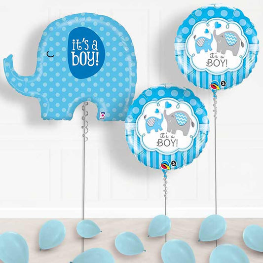 It's a Boy Baby Shower Balloon Display