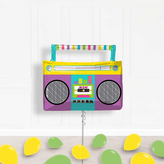 Giant Boombox Balloon Package Delivered - Supershape Balloon | Small Indoor Plants