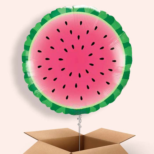 Watermelon Helium Balloons in a Box