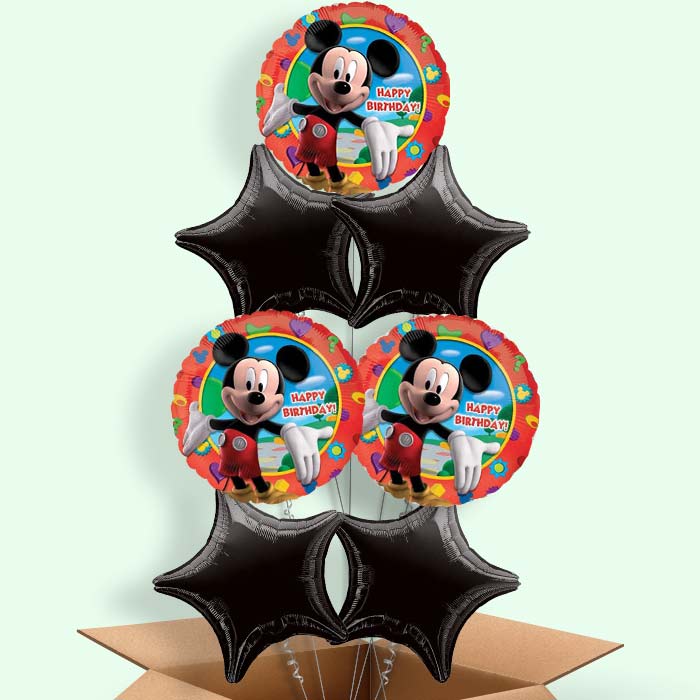 Mickey Mouse Happy Birthday  Balloon in a Box