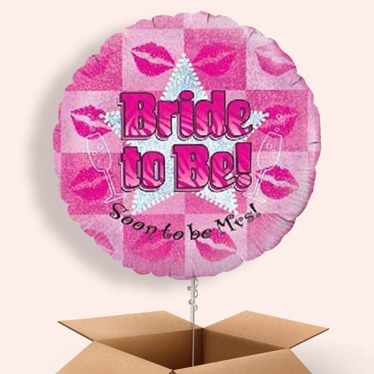 Bride to Be Balloons in a Box (Mrs)