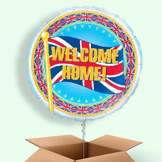 Welcome Home Balloons in a Box (Union)