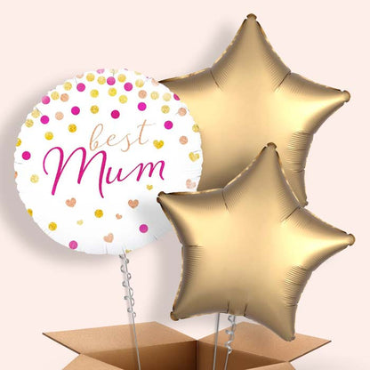 Best Mum Balloons in a Box