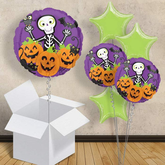 Skeleton Balloon in a Box - 1 Balloon | Small Indoor Plants