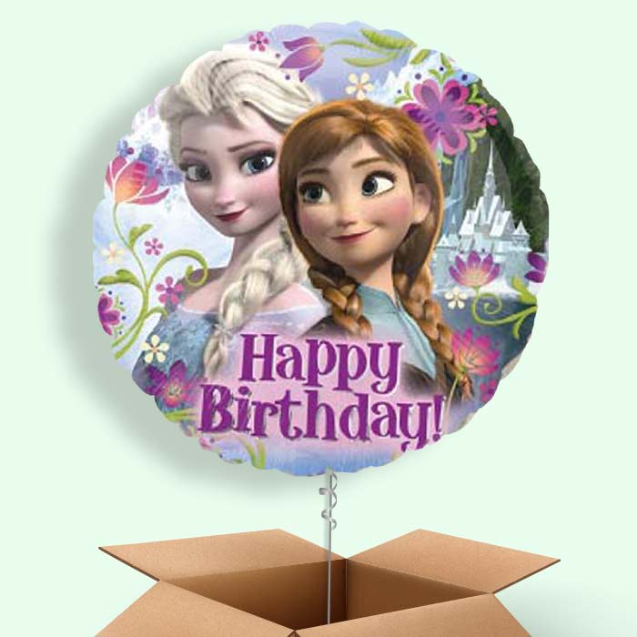 Happy Birthday Frozen Balloons Delivered