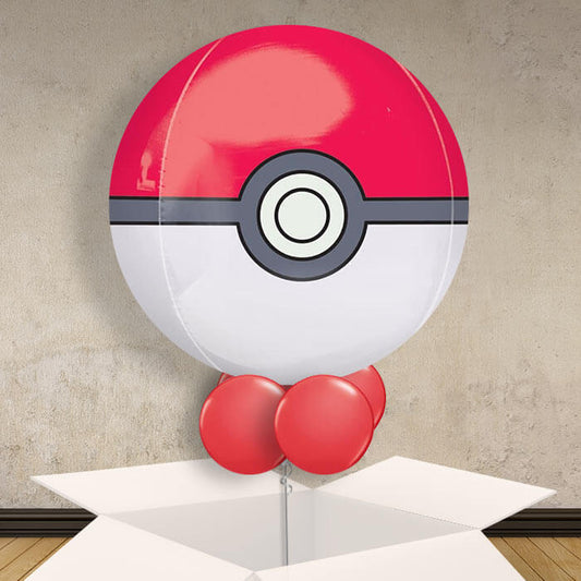 Pokemon Pokeball Balloon in a Box Gift - Orbz Balloon | Small Indoor Plants