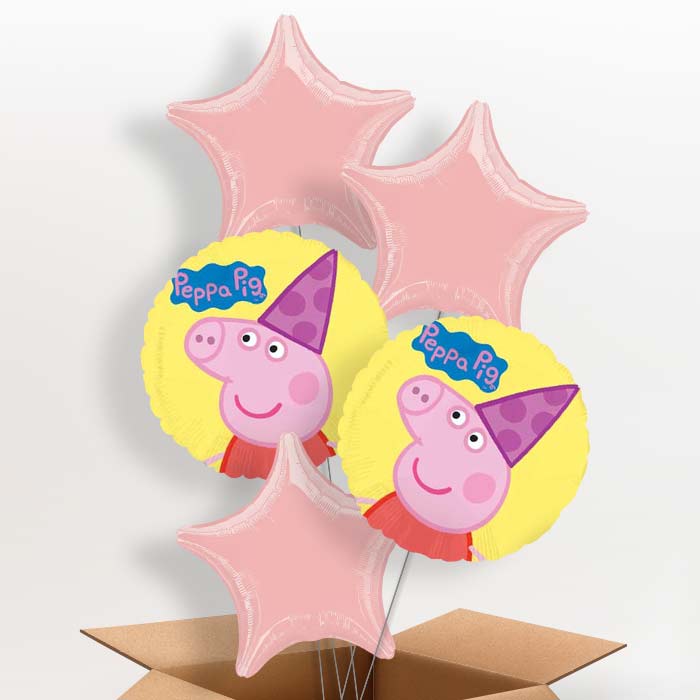 Peppa Foil Balloon in a Box Gift