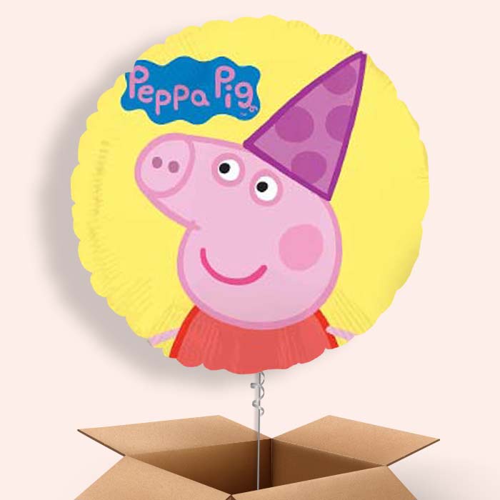 Peppa Foil Balloon in a Box Gift