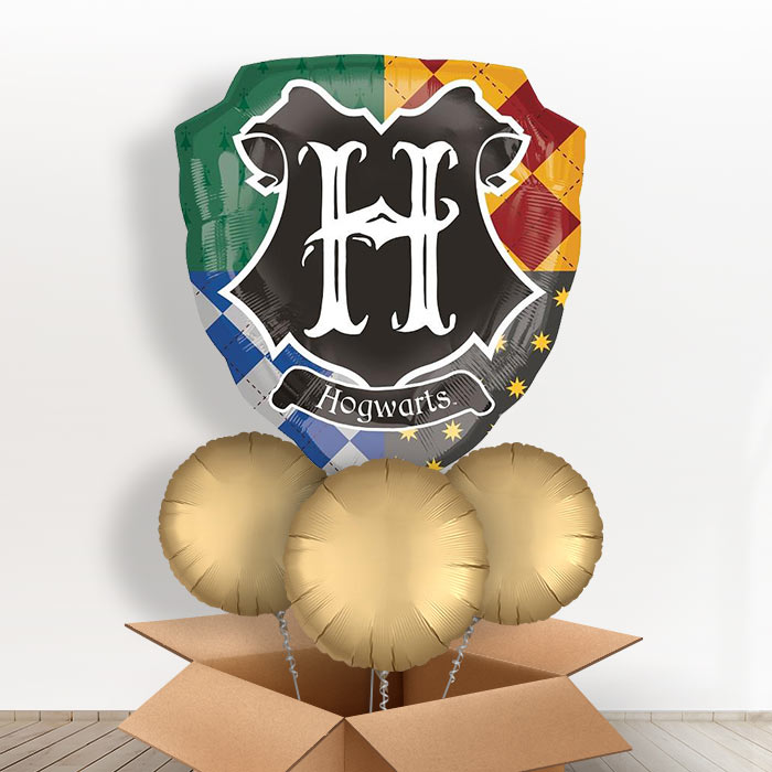 Giant Hogwarts Harry Potter Balloons in a Box Gift