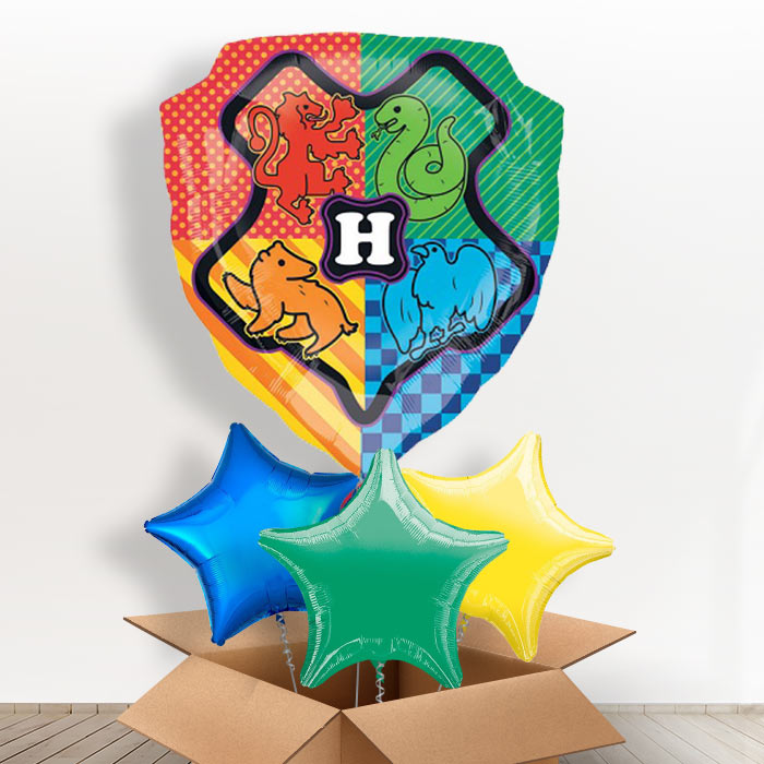 Hogwarts Harry Potter Party Balloons in a Box