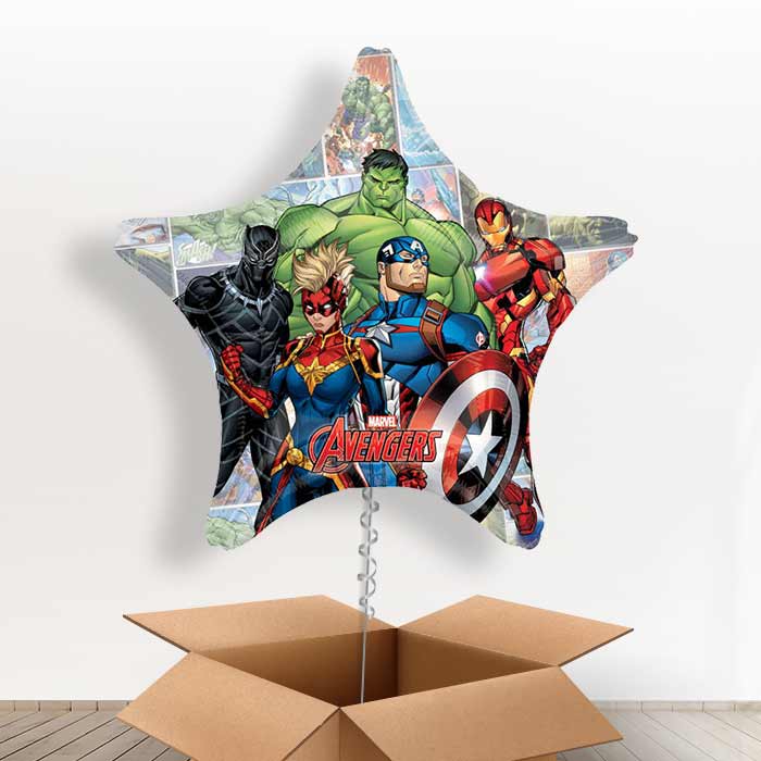 Marvel Avengers Helium Balloons in a Box