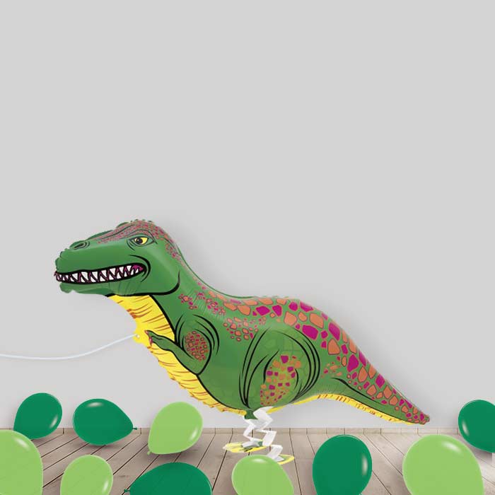 Inflated Balloon T Rex Walking Dinosaur