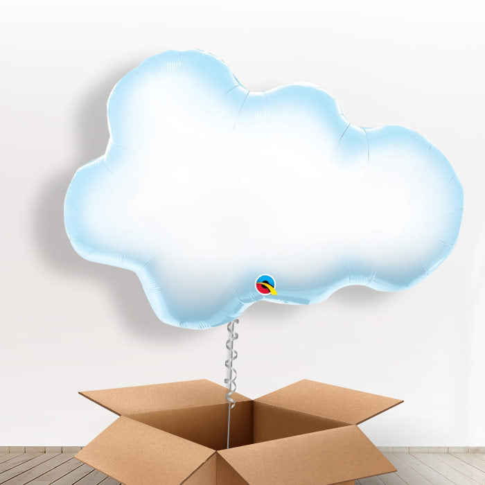 Cloud Giant Shaped Balloon in a Box Gift - Giant Balloon | Small Indoor Plants