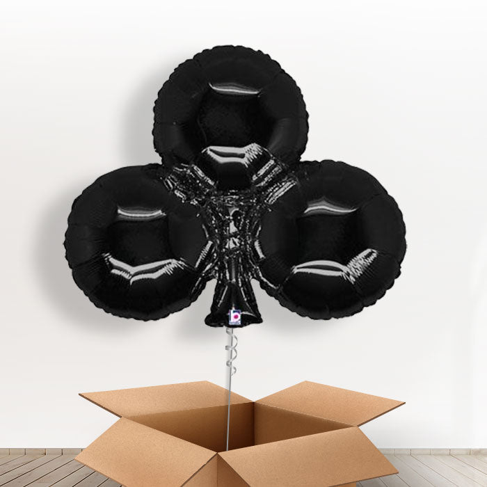 Casino Black Club Balloon in a Box - Giant Balloon | Small Indoor Plants