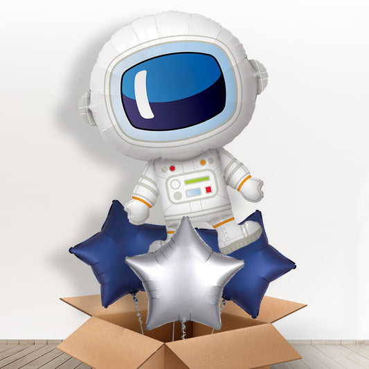 Giant Astronaut Balloon in a Box - With 3 Plain Balloons | Small Indoor Plants