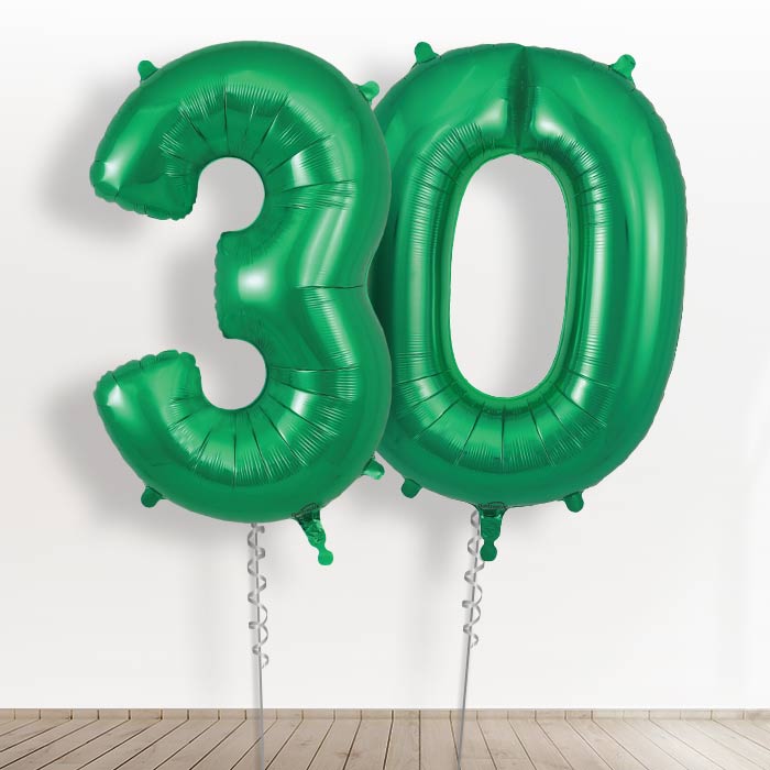 30 Balloons in a Box - Green