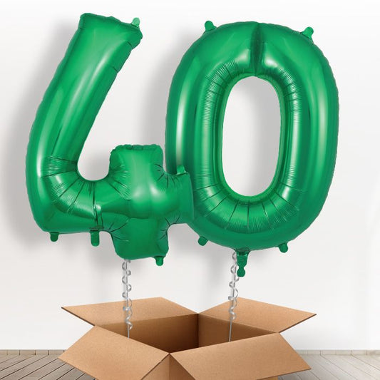 Balloon 40 in a Box - Green