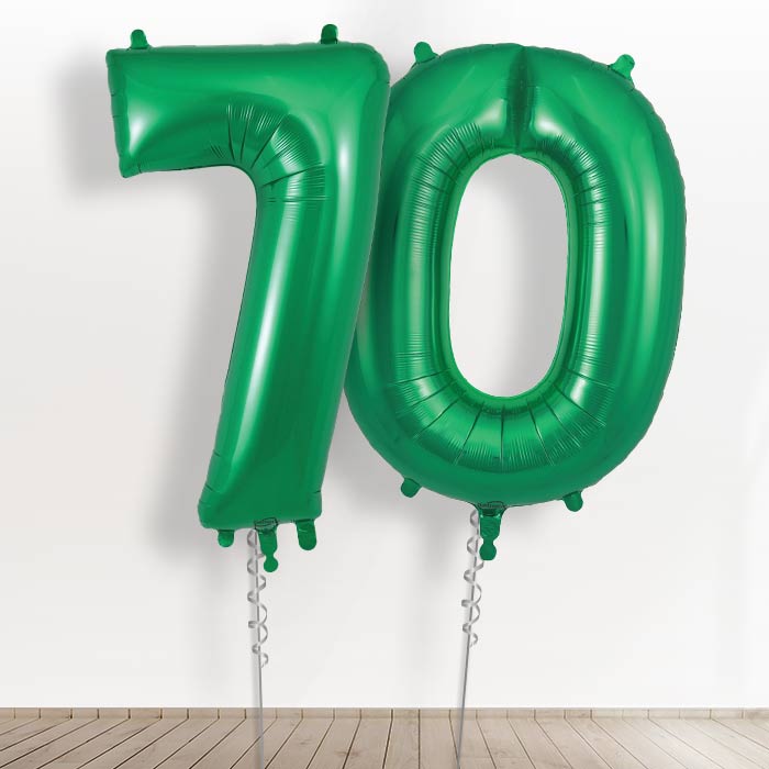 70 Balloons in a Box - Green