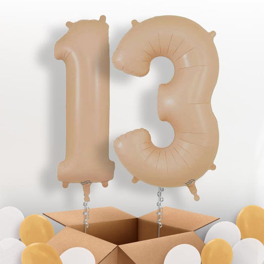 Matte Nude 13 Balloons in a Box