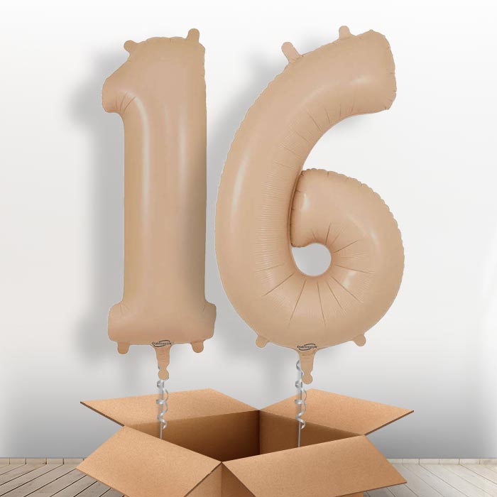 Matte Nude 16 Balloons in a Box