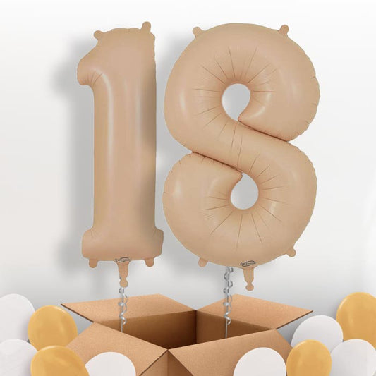 Matte Nude 18 Balloons in a Box