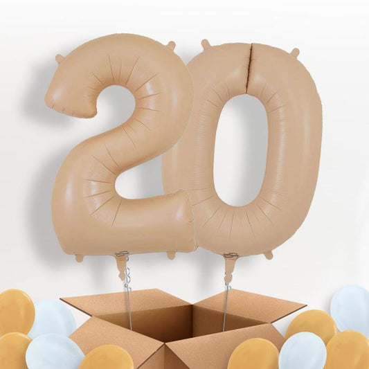 Matte Nude 20 Balloons in a Box