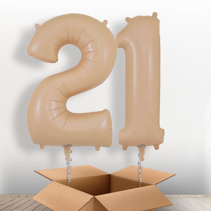 Matte Nude 21 Balloons in a Box