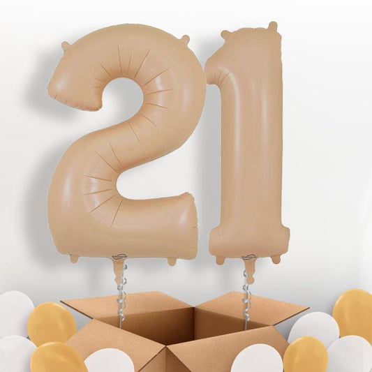 Matte Nude 21 Balloons in a Box