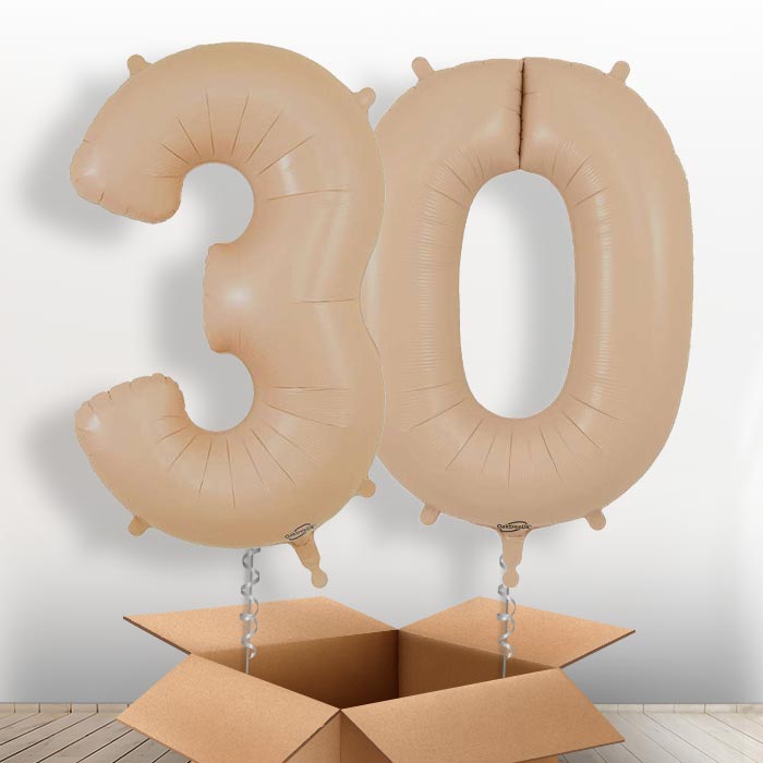 Matte Nude 30 Balloons in a Box